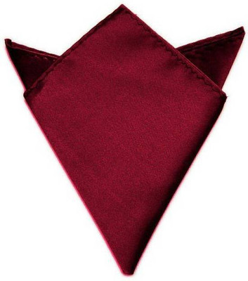 

Bsquare Solid Microfibre Pocket Square, Maroon