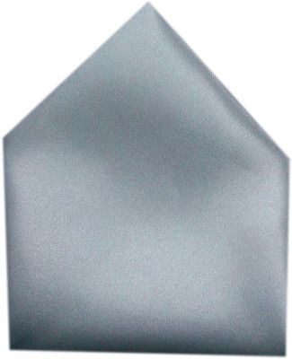 

Blacksmithh Solid Satin Pocket Square, Grey
