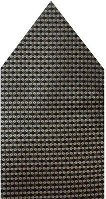 

Navaksha Graphic Print Microfibre Pocket Square, Brown