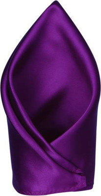 

Bsquare Solid Microfibre Pocket Square, Purple