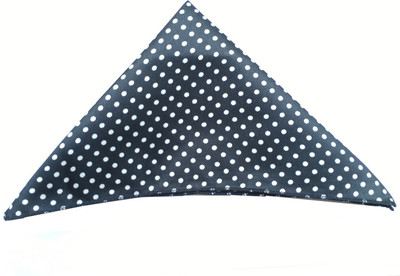 Bsquare Polka Print Cotton Blend Pocket Square