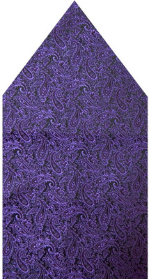 

Navaksha Floral Print Microfibre Pocket Square, Blue