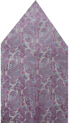 

Navaksha Floral Print Microfibre Pocket Square, Pink