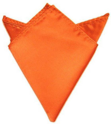 

Bsquare Solid Microfibre Pocket Square, Orange
