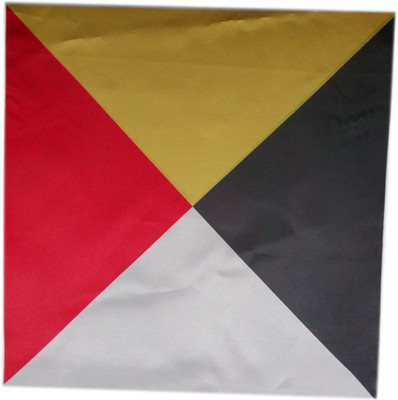 

Blacksmithh Checkered Satin Pocket Square, Black;red;white;yellow