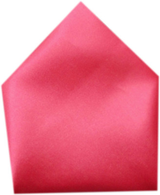 

Blacksmithh Solid Satin Pocket Square, Pink