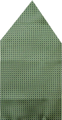 

Navaksha Graphic Print Microfibre Pocket Square, Green