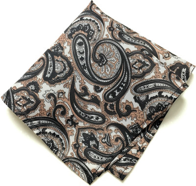 69th Avenue Geometric Print Polycotton Pocket Square