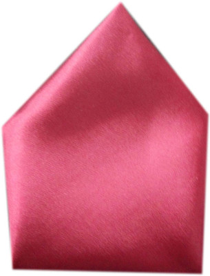 

Blacksmithh Solid Satin Pocket Square, Maroon