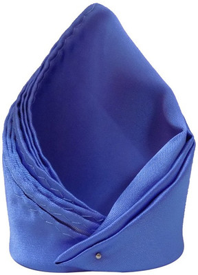 

Forty Hands Solid Microfibre Pocket Square, Blue