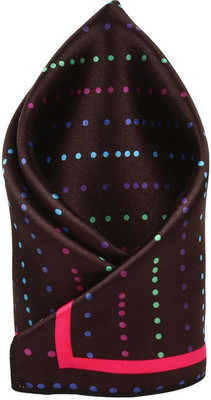 

Eccellente Graphic Print Satin Pocket Square, Multicolor