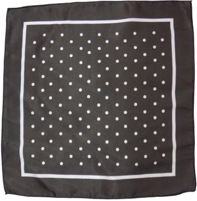 

Forty Hands Printed Polyester Pocket Square, Brown