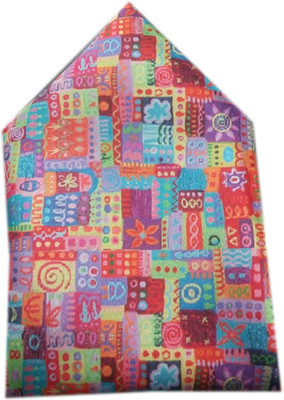 

Blacksmithh Printed Satin Pocket Square, Multicolor