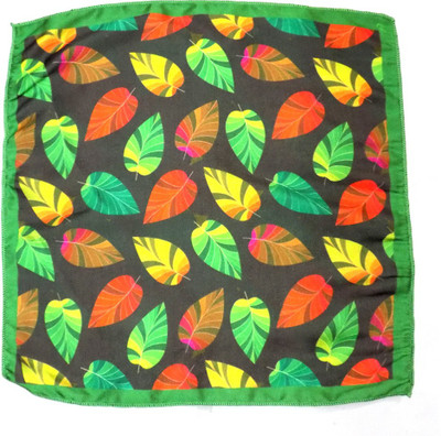 

Forty Hands Printed Polyester Pocket Square, Green