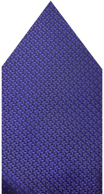 

Navaksha Graphic Print Microfibre Pocket Square, Purple