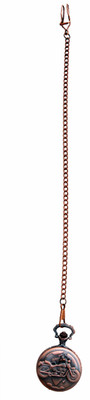 

Shopingfever Antique Style Stylish Bike Brown SFPW000000131 Copper-Plated Metal Pocket Watch Chain