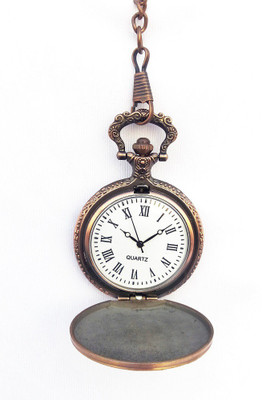 

Kartique Antique Style Gold Plated Chrome Plated Alloy Pocket Watch Chain