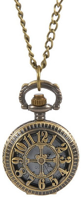 

Picket Fence Clock PW030 Bronze Alloy Pocket Watch Chain