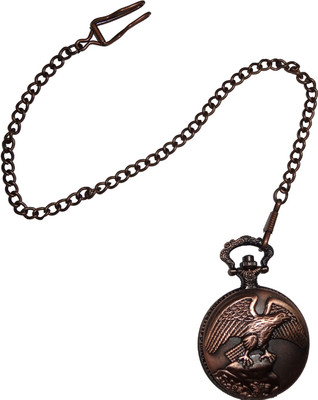 

Shopingfever Stylish Appeal Eagle SFPW-121 Copper Copper Pocket Watch Chain