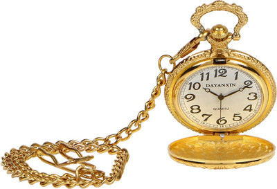

Shopingfever Stylish Make SHPW-119 Gold-plated Metal Pocket Watch Chain
