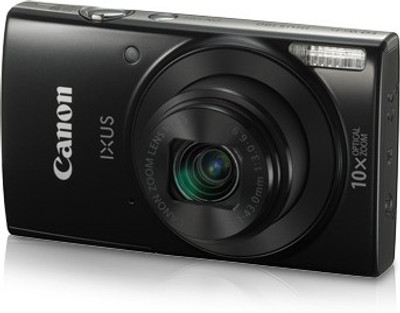 View Canon IXUS 190 Point and Shoot Camera(Black 20 MP)  Price Online