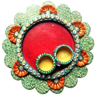 

Chitra Handicraft Wooden(1 Pieces, Multicolor)