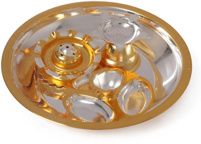

Ojas Stainless Steel(4 Pieces, Gold)
