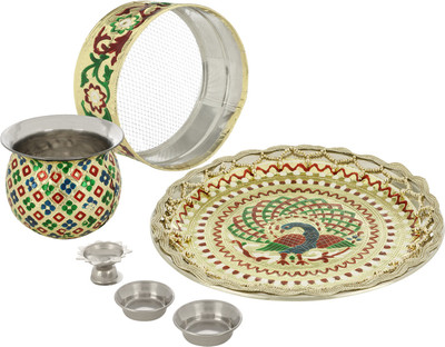 

Agastya Designer Stainless Steel(6 Pieces, Multicolor)