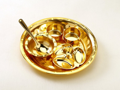 

Ojas Tabak Gold Plated(6 Pieces, Silver)