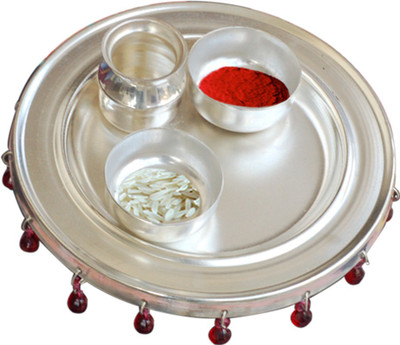 

G S Museum 5 inch Nag Silver Plated(4 Pieces, Silver)