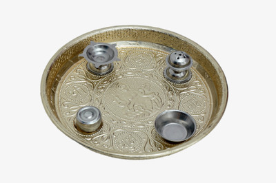 

Sai Decor Designer Silver Heavy 10 Inch Stainless Steel(5 Pieces, Silver)