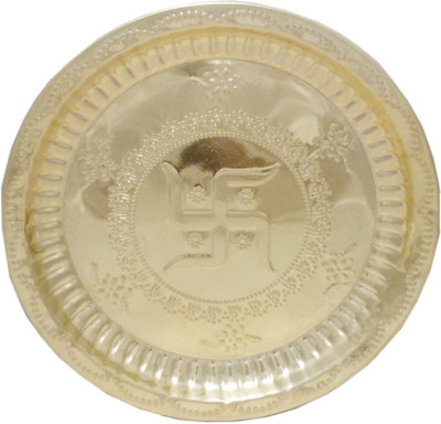 Shivshakti Arts With Swastik Design Brass(1 Pieces, Yellow)
