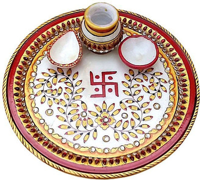 

Chitra Handicraft marble Floral Marble(1 Pieces, Multicolor)