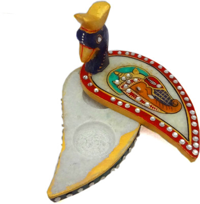 

HD Techno Crafts Mayur Chopda Marble(1 Pieces, Multicolor)