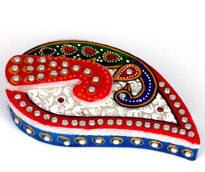 

Craft Trade Multicolor Marble Designer Meenakari Chopda Marble(1 Pieces, Multicolor)