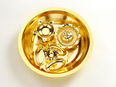 

Ojas Gold Plated Taman Gold Plated(4 Pieces, Gold)