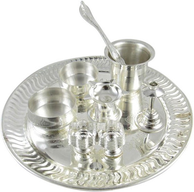

GoldGiftIdeas 8 Inch Premium Silver Plated(8 Pieces, Silver)
