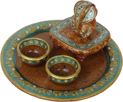 12% OFF on Indus Stone Polyresin(5 Pieces, Red, Blue) 12% OFF on Indus Stone Polyresin(5 Pieces, Red, Blue)