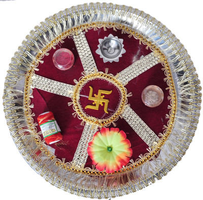

Shadi Bazaar Stainless Steel(1 Pieces, Maroon)