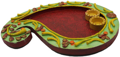 31% OFF on Ravishing Variety Papier Mache Terracotta Pooja & Thali Set(3 Pieces, Multicolor) 31% OFF on Ravishing Variety Papier Mache Terracotta Pooja & Thali Set(3 Pieces, Multicolor)
