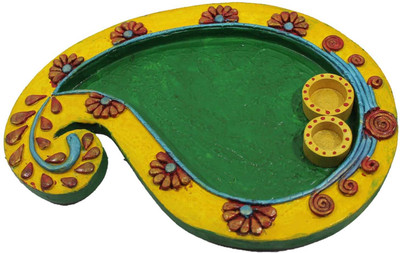 37% OFF on Ravishing Variety Papier Mache Terracotta Pooja & Thali Set(3 Pieces, Multicolor) 37% OFF on Ravishing Variety Papier Mache Terracotta Pooja & Thali Set(3 Pieces, Multicolor)