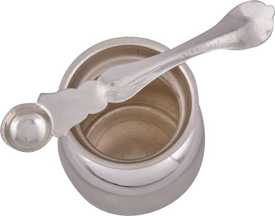 

Shreeng silver plated pooja loti no.1 Set 2pcs. Stainless Steel(2 Pieces, Silver)