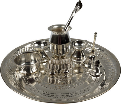 

Abhushan Silver Plated(8 Pieces, Silver)