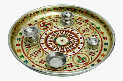 

Sai Decor Designer Minkari heavy 11 inch Stainless Steel(5 Pieces, Multicolor)
