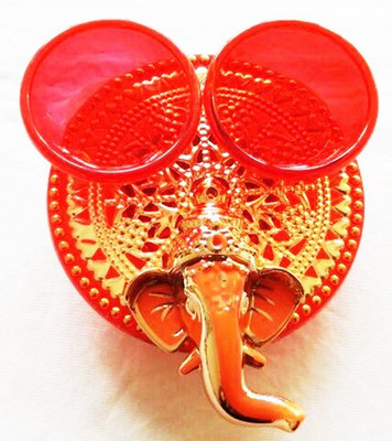 Ira Creations Plastic Pooja & Thali Set(Red) available at flipkart for Rs.149