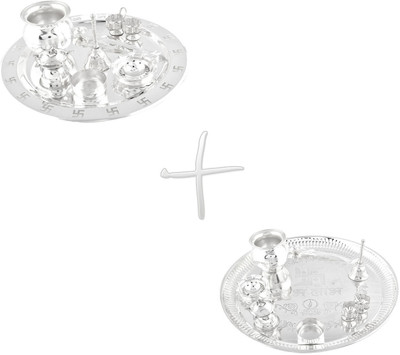 

G S Museum Silver Plated(16 Pieces, Silver)