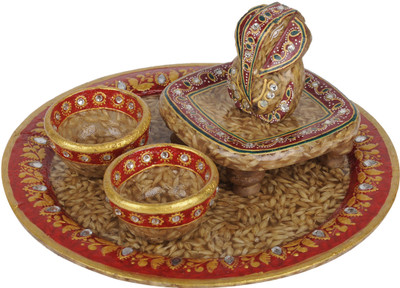 12% OFF on Indus Barley Polyresin(5 Pieces, Red, Green) 12% OFF on Indus Barley Polyresin(5 Pieces, Red, Green)