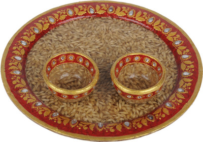 22% OFF on Indus Barley Polyresin(3 Pieces, Red) 22% OFF on Indus Barley Polyresin(3 Pieces, Red)