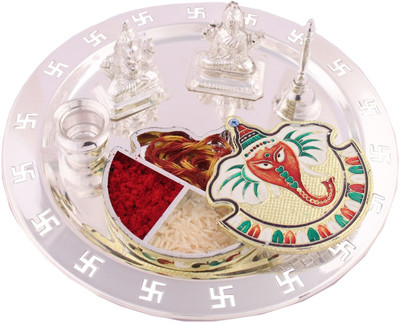 

G S Museum Silver Plated(6 Pieces, Multicolor)