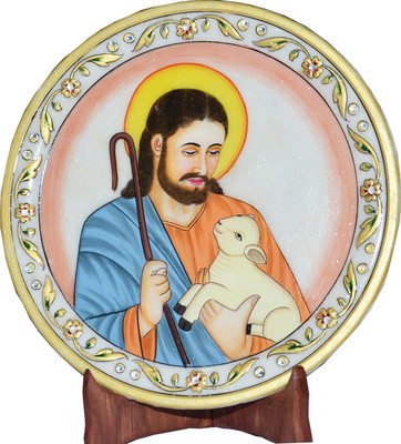 40% OFF on Anjalika Lord Jesus Designer Plate Marble Pooja & Thali Set(1 Pieces, Multicolor) 40% OFF on Anjalika Lord Jesus Designer Plate Marble Pooja & Thali Set(1 Pieces, Multicolor)
